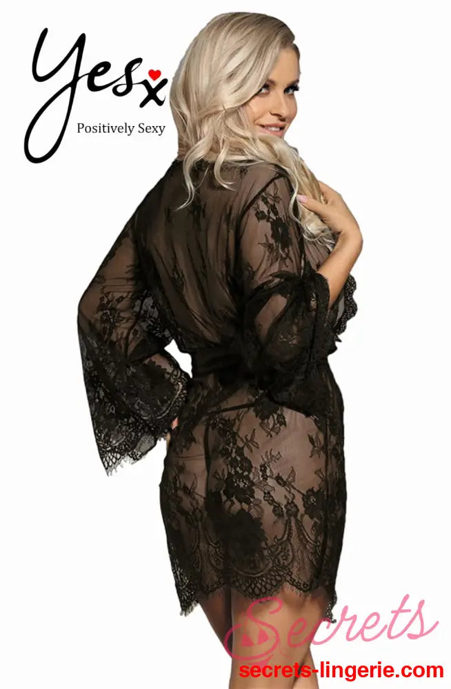 YesX YX827 Robe Set Black