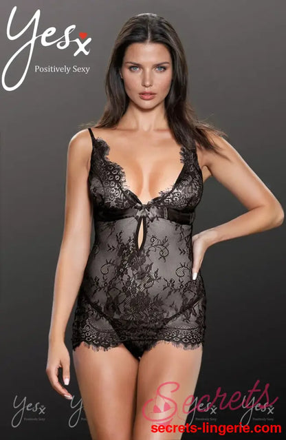 YesX YX829 Chemise Black