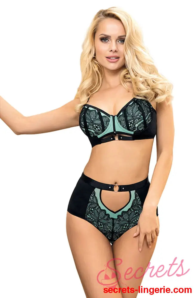 YesX YX830 Blue Bra Set