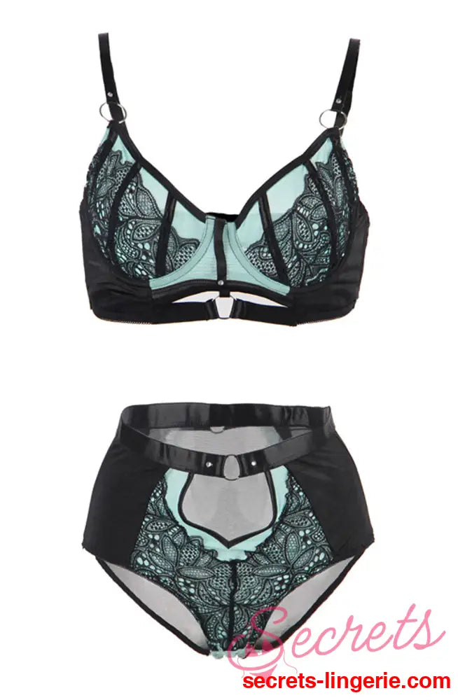 YesX YX830 Blue Bra Set