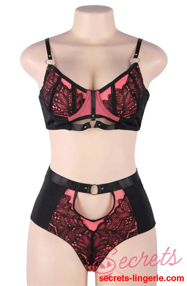YesX YX831 Bra Set Pink