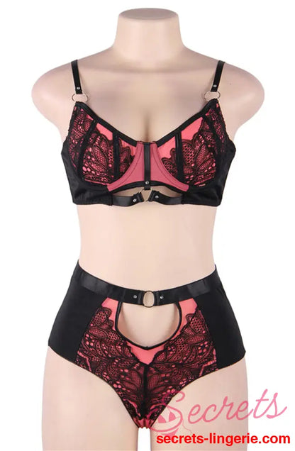 YesX YX831 Bra Set Pink