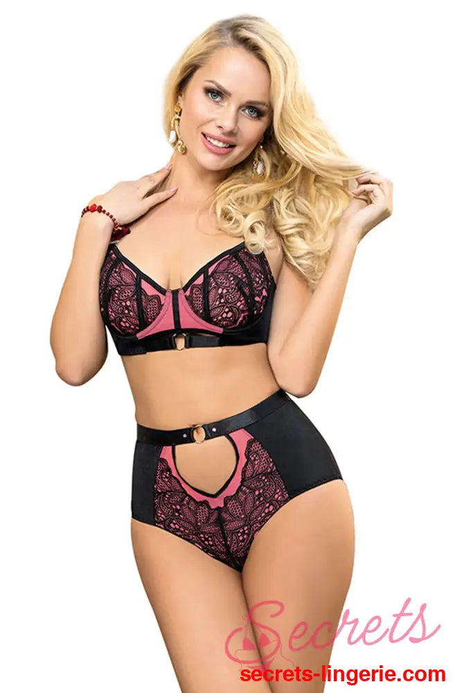 YesX YX831 Bra Set Pink