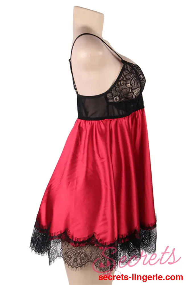 YesX YX832 Babydoll & Blindfold