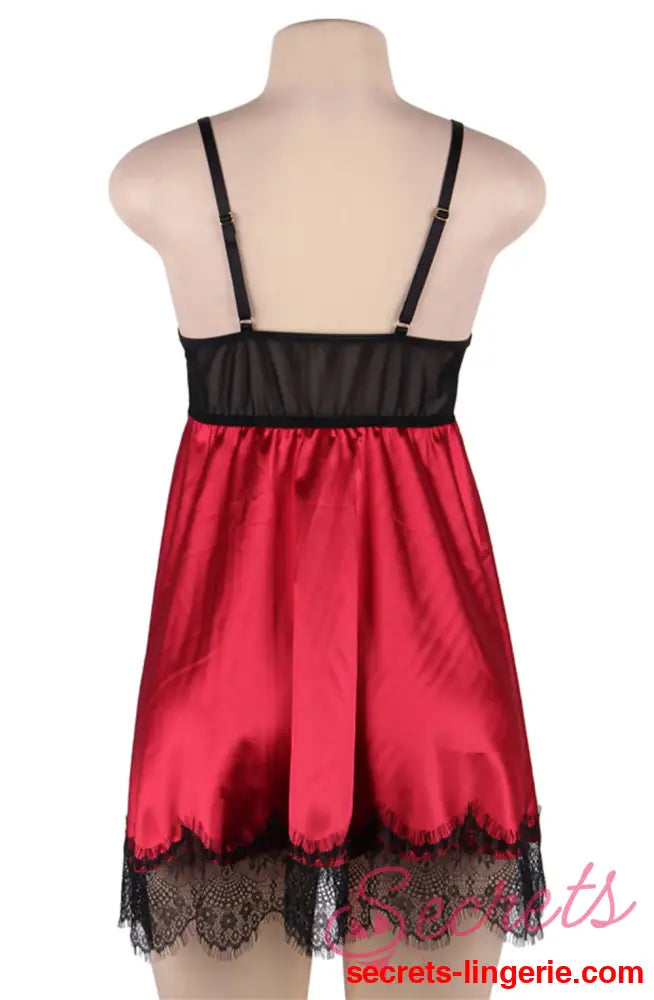 YesX YX832 Babydoll & Blindfold