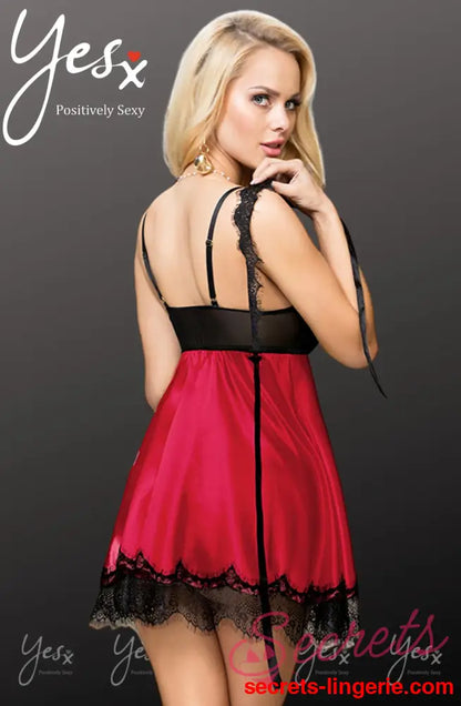 YesX YX832 Babydoll & Blindfold