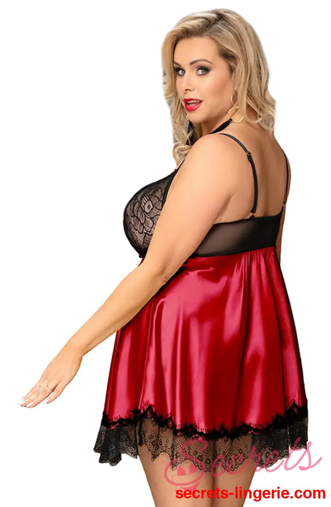 YesX YX832Q Babydoll & Blindfold