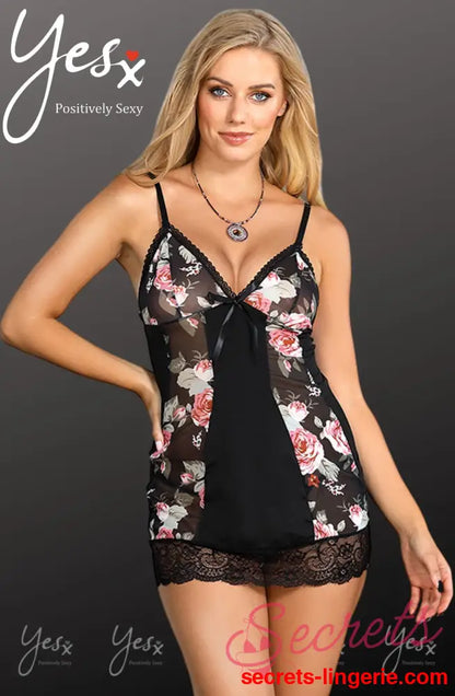 YesX YX835 Floral Babydoll