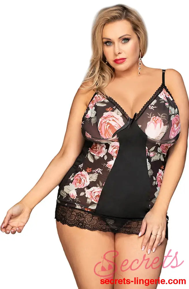YesX YX835Q Floral Babydoll