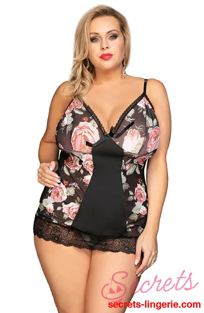YesX YX835Q Floral Babydoll