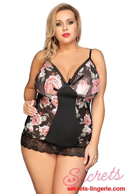 YesX YX835Q Floral Babydoll