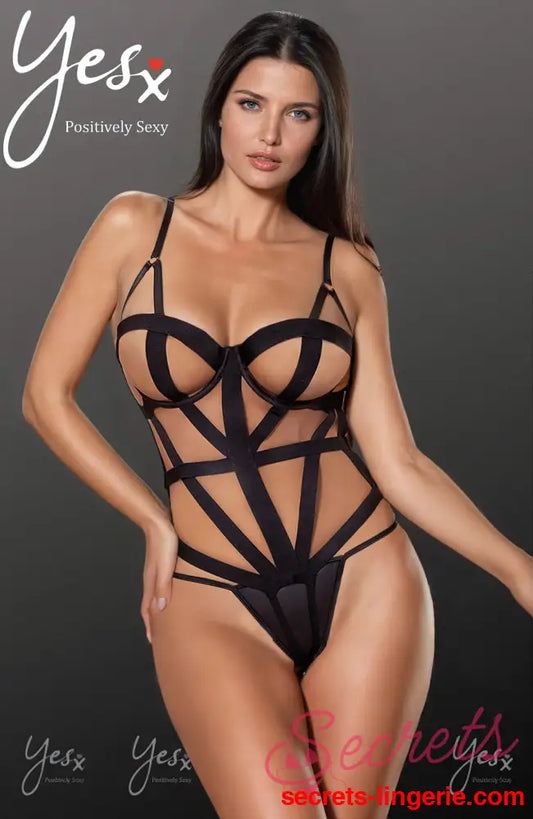 YesX YX844 Bodysuit Black