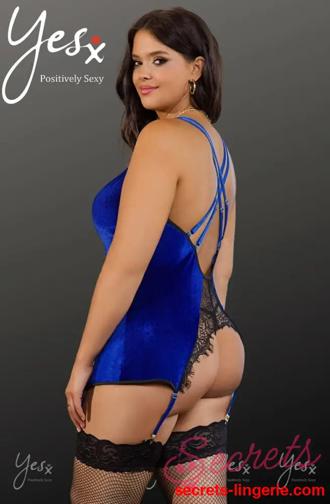 YesX YX847Q Gartered Babydoll