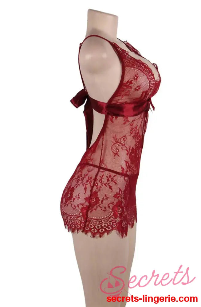 YesX YX855 Chemise Hot Red