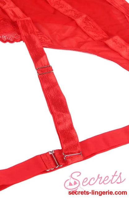 YesX YX858 Red Bodysuit