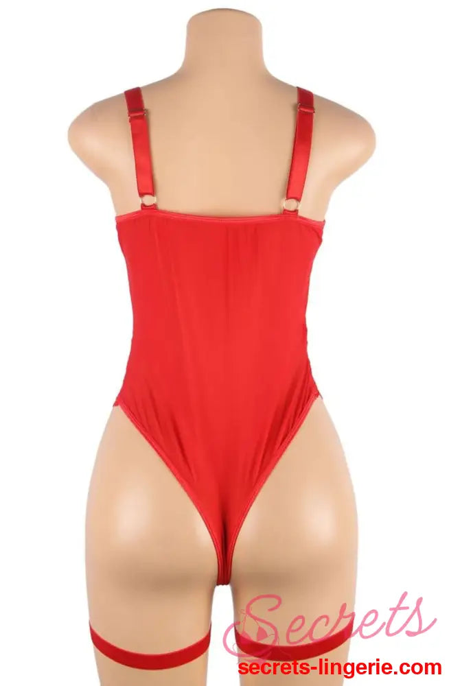 YesX YX858 Red Bodysuit