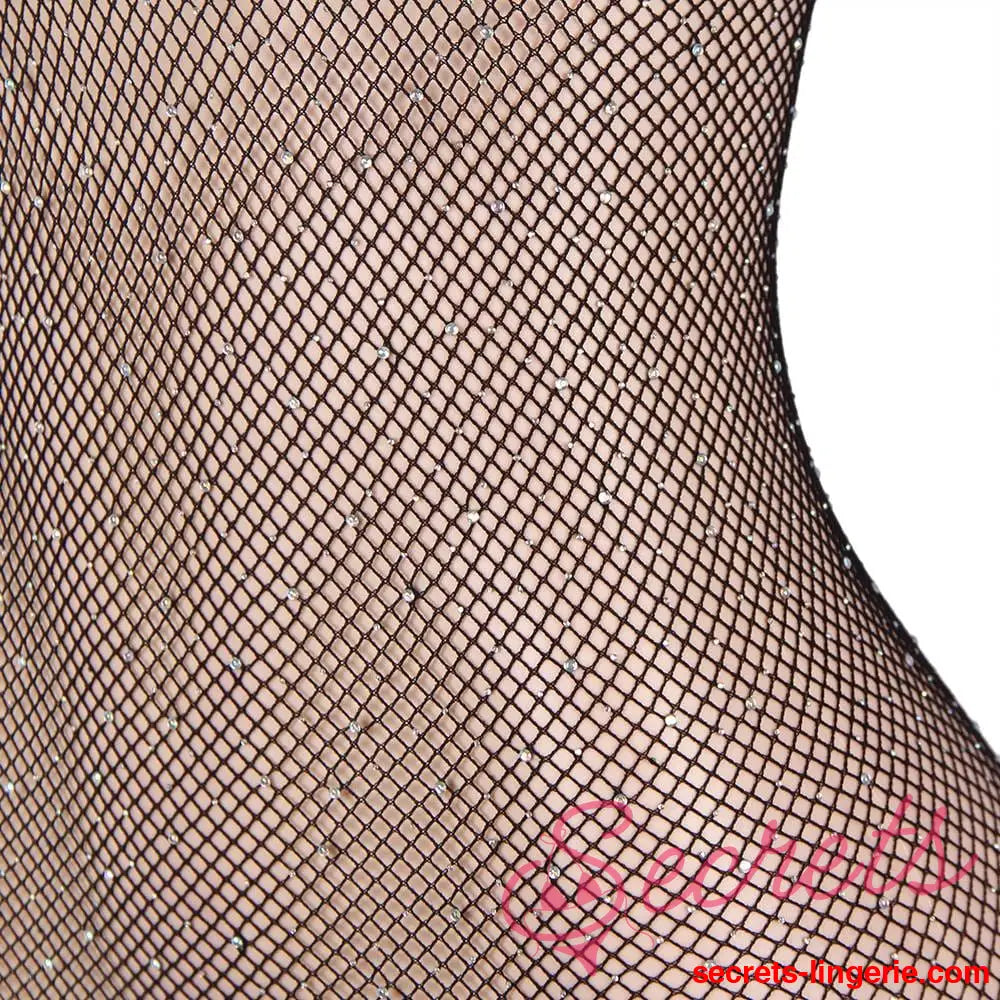 YesX YX864 Fishnet Sparkly Bodystocking