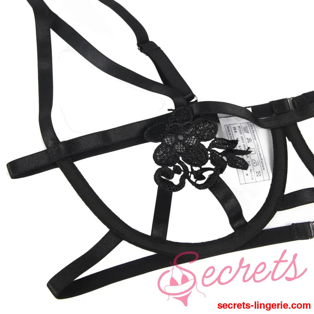 YesX YX867Q 3 Piece Bra Set Up To 4XL