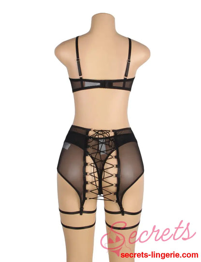 YesX YX868 Three Piece Bra Set