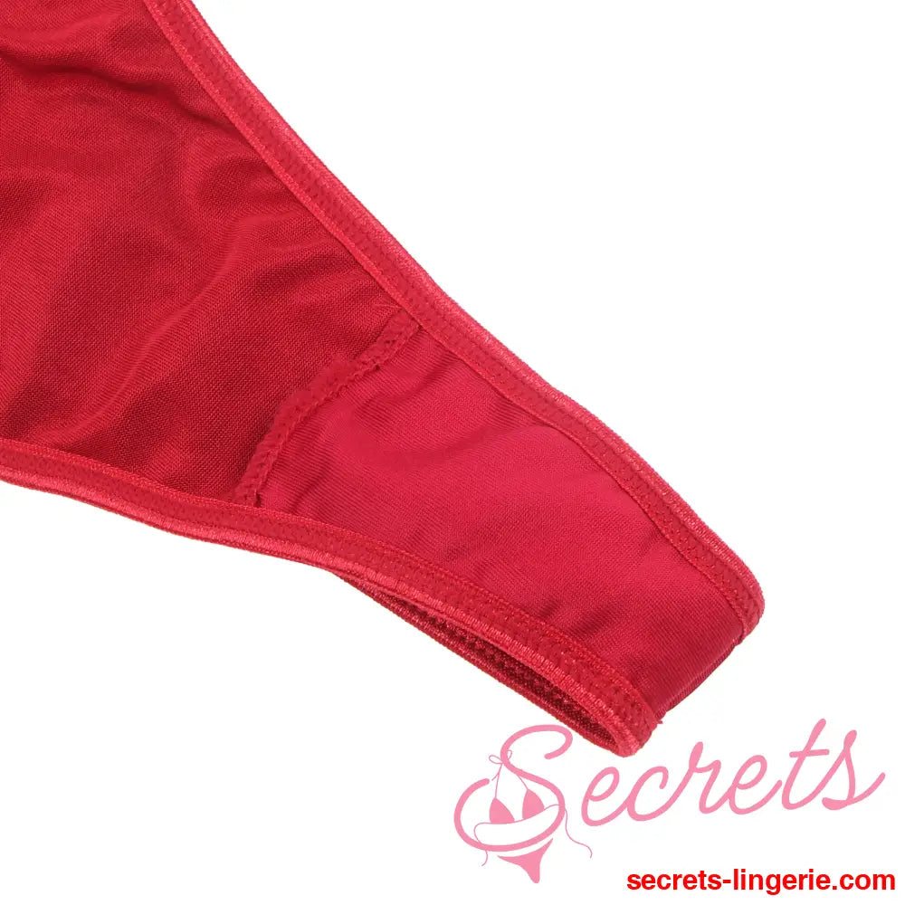 YesX YX872Q Hollow Cut Halter Bra Set Up To 2XL