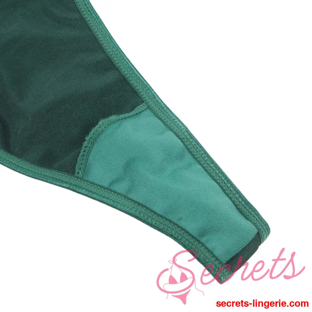 YesX YX873 Hollow Cut Halter Bra Set