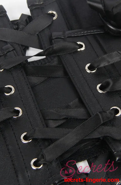 YesX YX889 Sexy Corset Black Up to 6XL