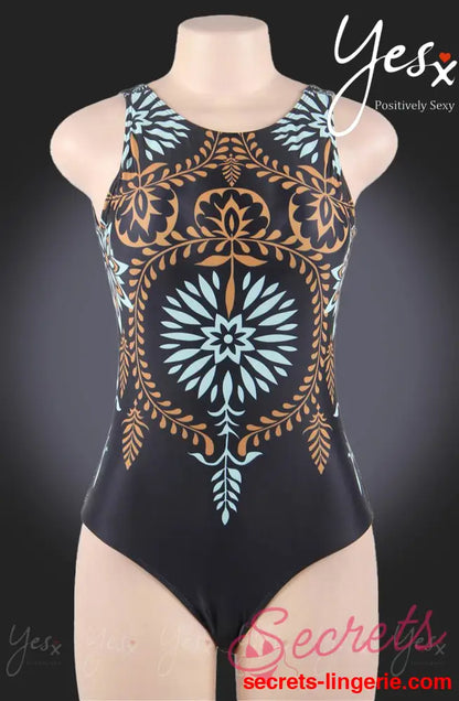 YesX YX961 One Piece Swimsuit Navy