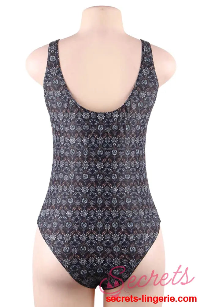 YesX YX961 One Piece Swimsuit Navy