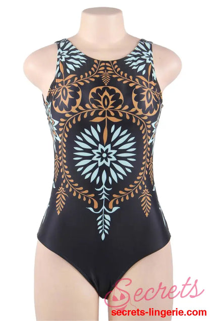 YesX YX961 One Piece Swimsuit Navy