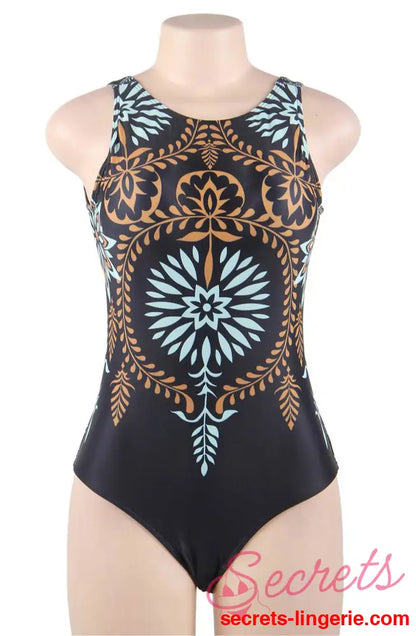 YesX YX961 One Piece Swimsuit Navy