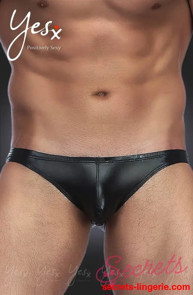 YesX YX969 Men’s Brief Black