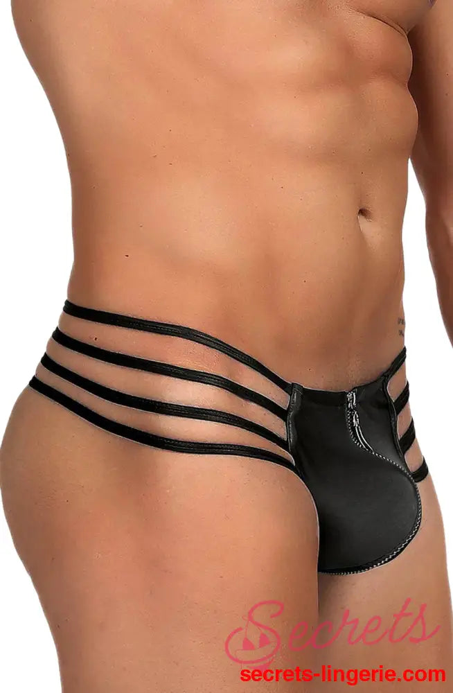 YesX YX971 Men’s Thong Black