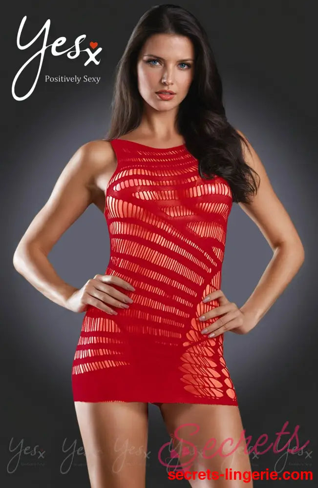 YesX YX983 Dress Red