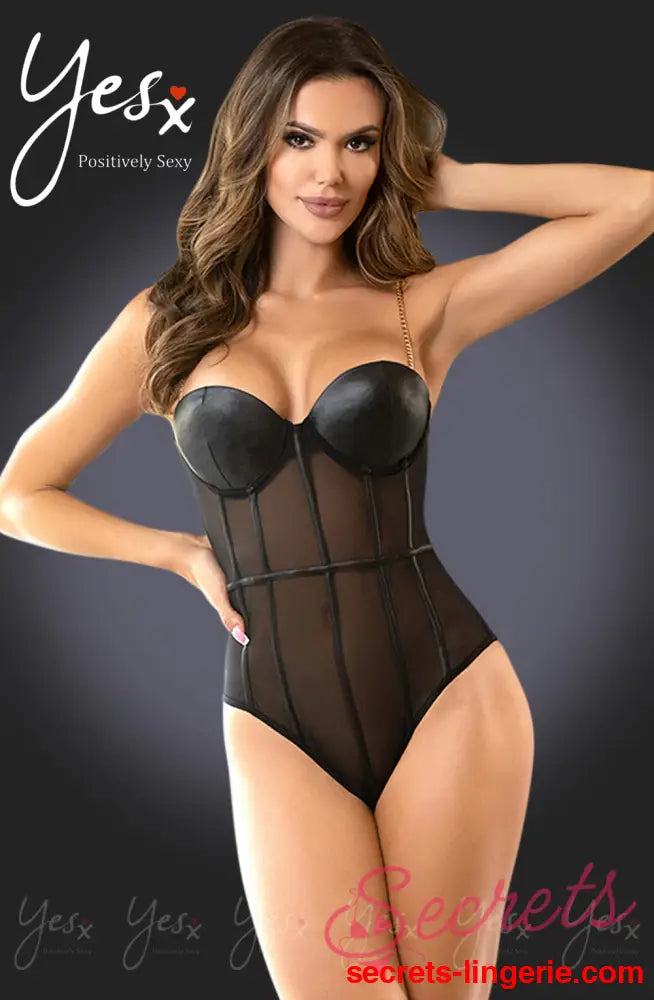 YesX YX988 Bodysuit Black