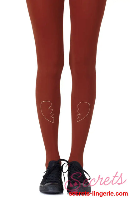 Zohara ’Heartbreaker’ Rust Tights