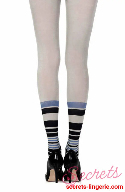 Zohara ’It’s Britney’ Grey Print Tights