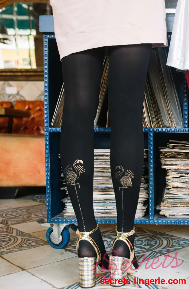 Zohara ’Miami Night’ Black Tights