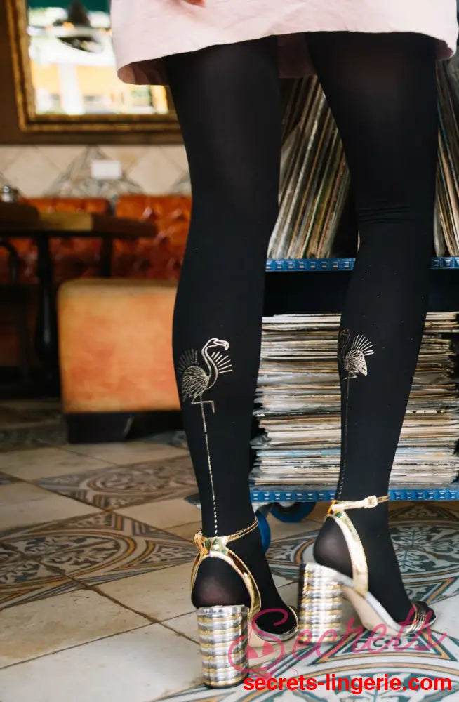 Zohara ’Miami Night’ Black Tights