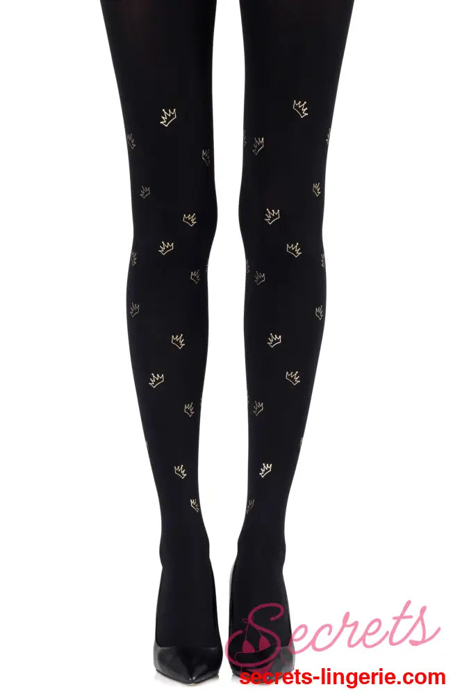 Zohara ’Royal Treatment’ Black Tights