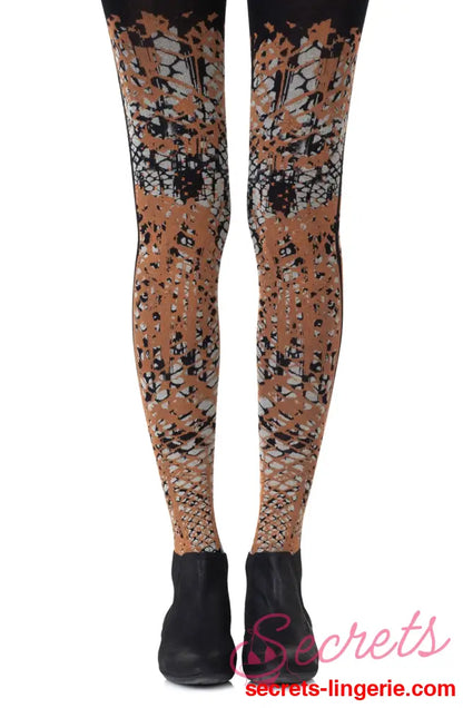 Zohara ’Tip The Scale’ Orange Tights
