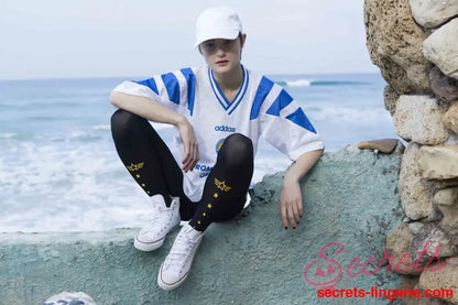 Zohara ’Top Gun’ Yellow Print Tights