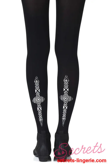 Zohara ’Wanderlust’ Black Tights