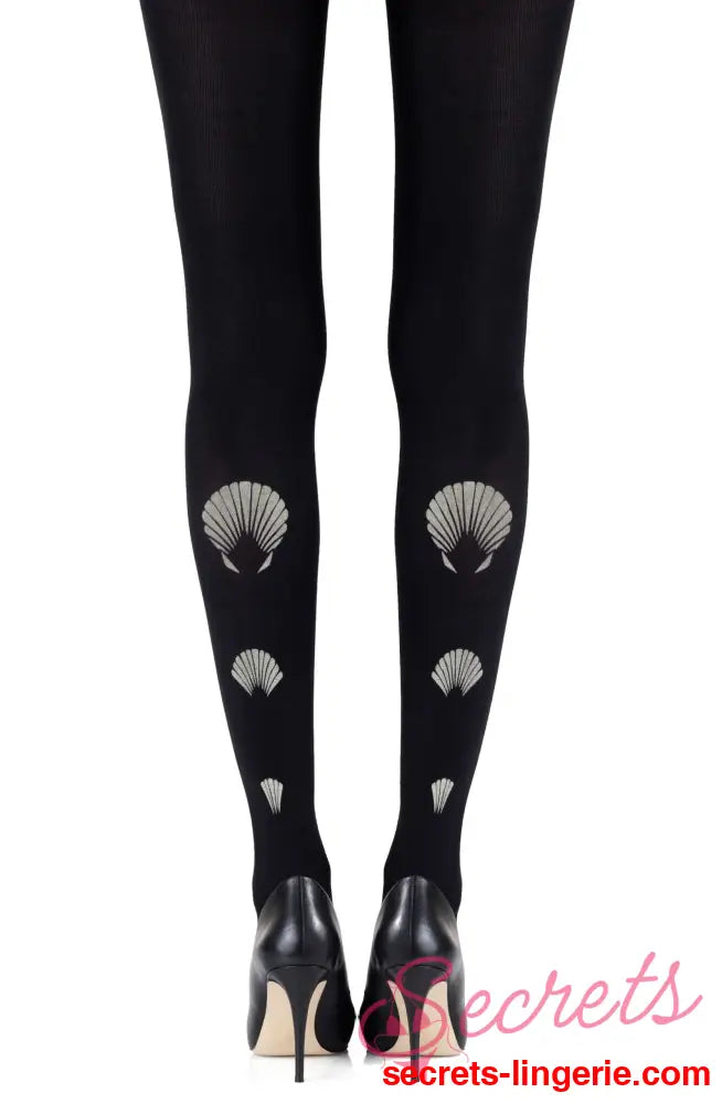 Zohara ’What The Shell’ Black Tights